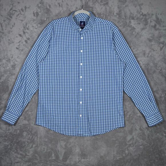 Johnnie-O Leonard Button Down Shirt Men’s Large - Picture 1 of 6